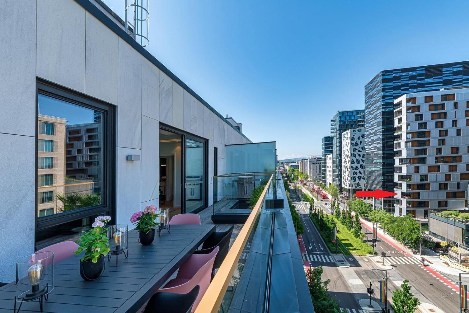 Spacious Modern 3Br Apartment At Central Oslo Barcode Dış mekan fotoğraf